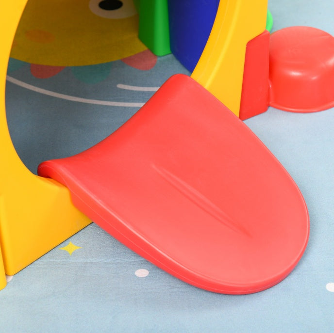 Tunnel Kids Outdoor Play, Multicolor 59 Inches Long, Non-toxic PP, Toddler Toy For 3-6 Years Old