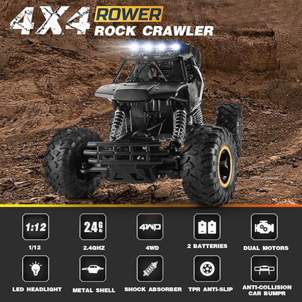 4DRC Rock Track Rechargeable Off-road Vehicle