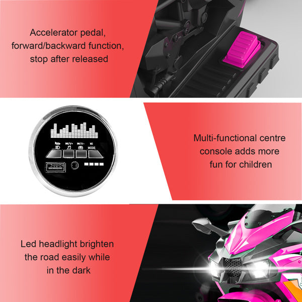 12V Electric Motorcycle For Kids