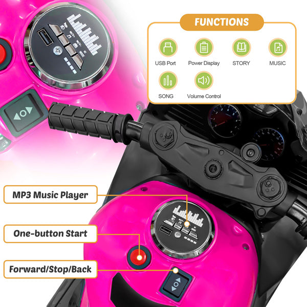 12V Electric Motorcycle For Kids