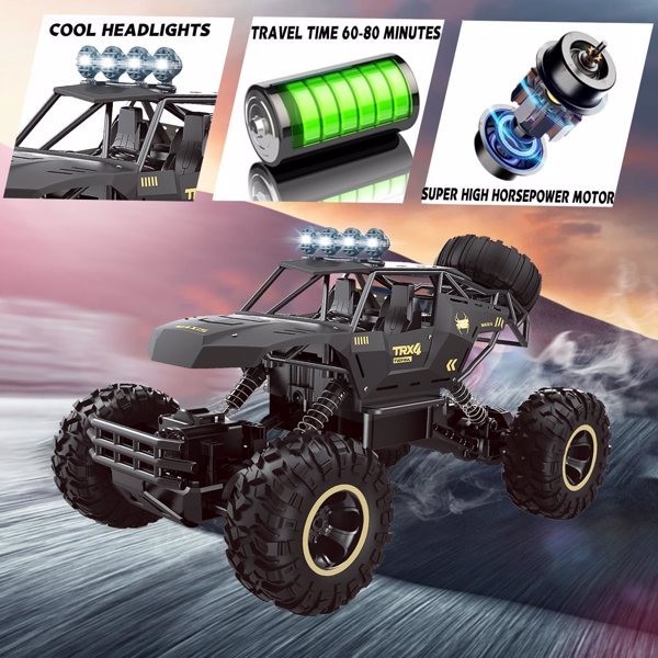 4DRC  Rock Track Rechargeable Off-road Vehicle
