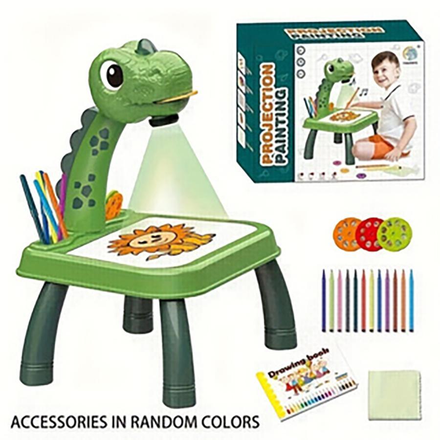 Refresh Your Space With Smart Projection Painting Machine And Dinosaur Elements