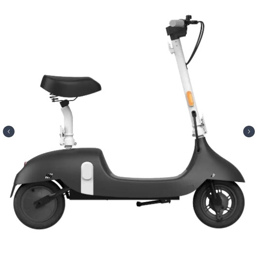 Seat Included  Ceetle  E-Scooter - Convertible Seat, 220lb Load, 18 Mi Range