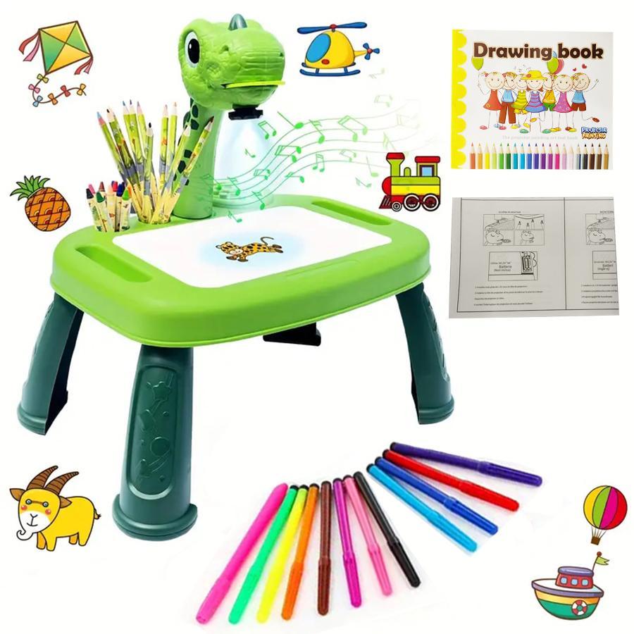 Refresh Your Space With Smart Projection Painting Machine And Dinosaur Elements