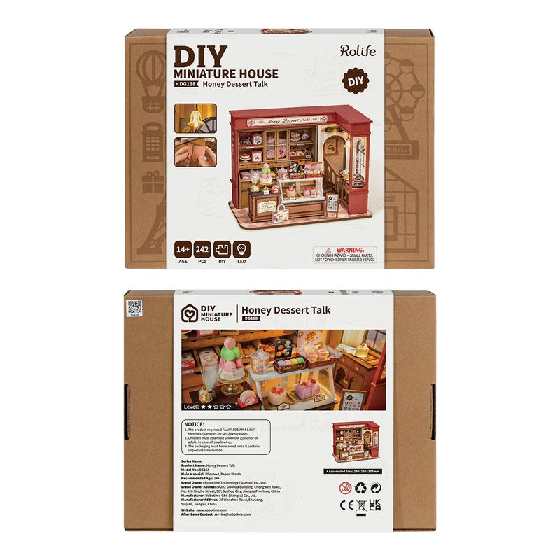 Rolife Honey Dessert Talk DIY Miniature House